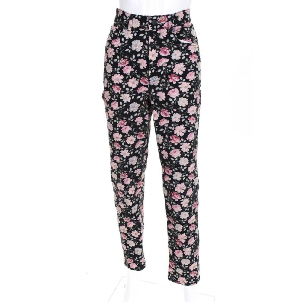 La Vie Womens High Waist Ariane Rose Ines Jeans Black Pink Size 29 11466464